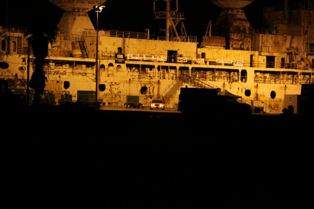 USNS Vandenberg Security Lighting